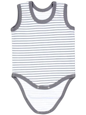TupTam Baby Jungen Achselbody 5er Pack in blau/grau