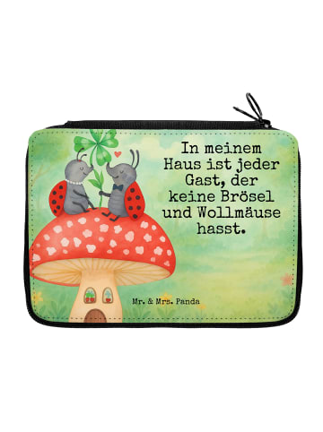 Mr. & Mrs. Panda Federmappe Marienkäfer Fliegenpilz Design mit S... in Weiß