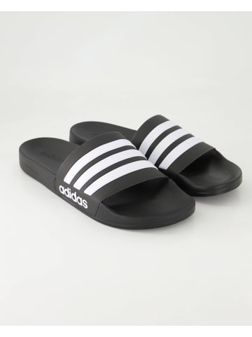 adidas Badeschuhe in Schwarz