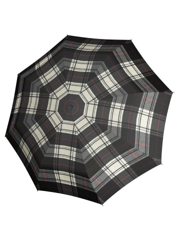 Knirps T.200 M Duomatic - Taschenschirm Regenschirm in check black/white