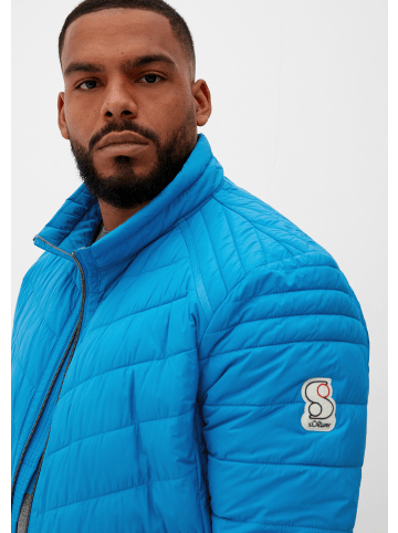 s.Oliver Outdoor-Jacke langarm in Blau-türkis