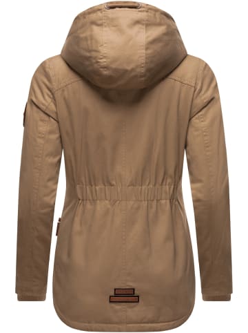 Marikoo Winterjacke Bikoo in Taupe