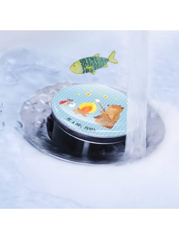 Mr. & Mrs. Panda Abfluss-Stopfen Bär & Marienkäfer Lagerfeuer oh... in Blau Pastell