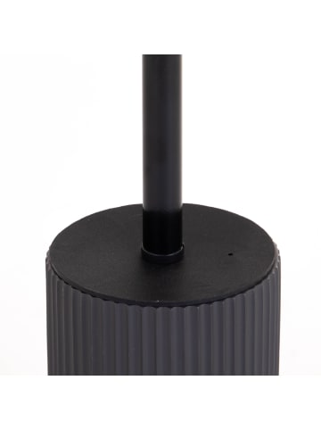 5five Simply Smart WC-Bürste NATUREO mit Halter in Schwarz, 39 x 8,8 cm