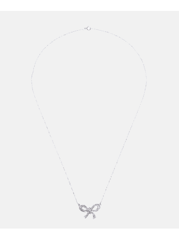 Diamant L'éternel Halskette aus 375 Weißgold mit Diamant