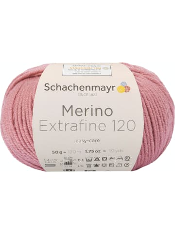 Schachenmayr since 1822 Handstrickgarne Merino Extrafine 120, 50g in Rose Pink
