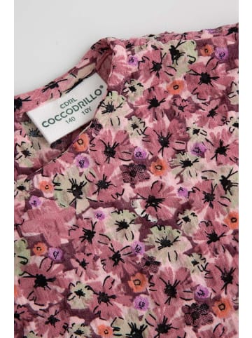Coccodrillo Stoffkleid mit langen Ärmeln in bunt