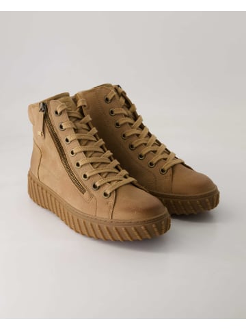 Schnürstiefeletten in Braun
