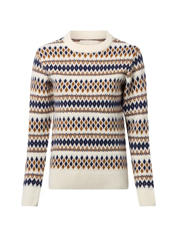 Gant Strickpullover in ecru marine - 0001