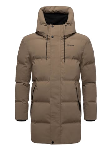 STONE HARBOUR Kurzmantel Darianoo XX in Stone Brown