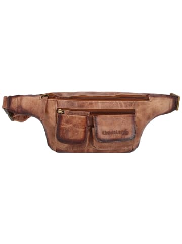Greenland Nature Mascu & Line Gürteltasche RFID Leder 21 cm braun