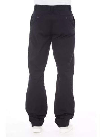 Alpha Studio Blau Baumwolle Herren Hose