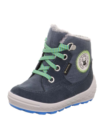superfit Winterstiefel GROOVY 2.0 in Blau/Hellgrün