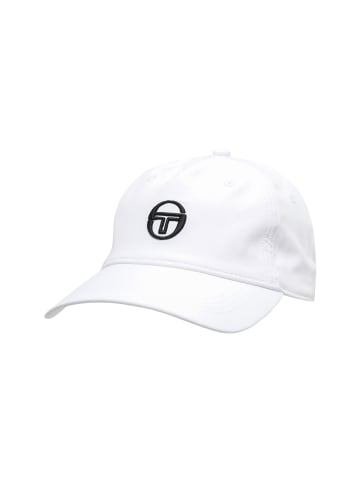 Sergio Tacchini Dad Cap in white/black