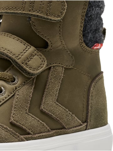 Hummel Hummel Winterboot Stadil Winter Unisex Kinder Atmungsaktiv Leichte Design in DARK OLIVE