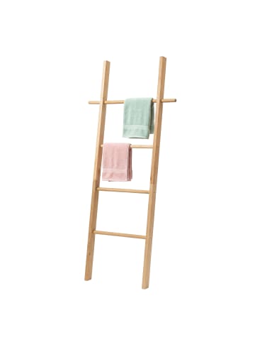 relaxdays Handtuchleiter in Natur - (B)60 x (H)145 cm