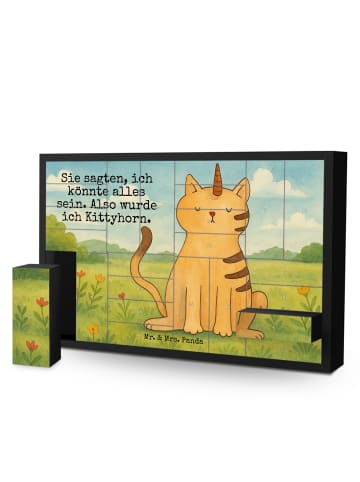 Mr. & Mrs. Panda Befüllbarer Adventskalender Einhorn Katze Desig... in Weiß