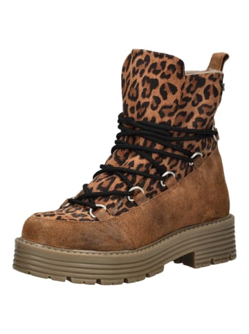 Lazamani Stiefelette in Leopard