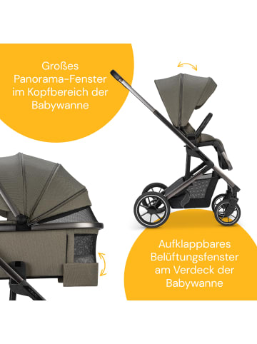 Osann Kombi-Kinderwagen Juntos in Teak