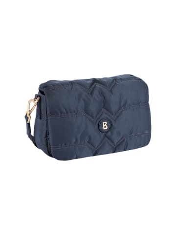 Bogner Schultertasche 'Wallis Tessuto Bar in Dunkelblau 24,00 x 16,00 x 9,00 cm'