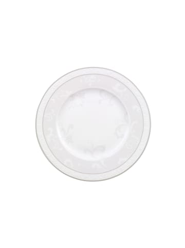 Villeroy & Boch Frühstücksteller Gray Pearl in weiß