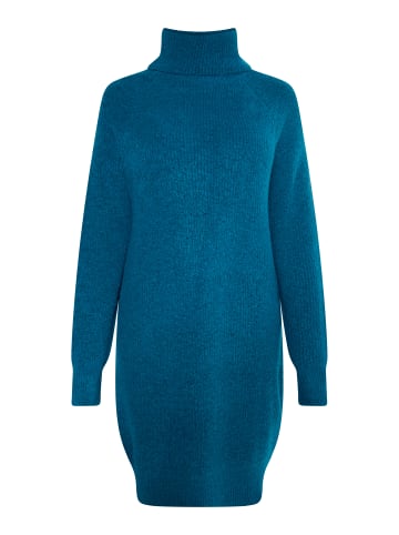 Usha Damen Strick Kleid in Petrol