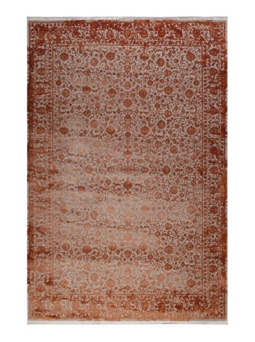 ESPRIT Kurzflorteppich Florida in terracotta, grau