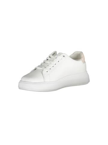 Calvin Klein Weiße Leder-Sneaker