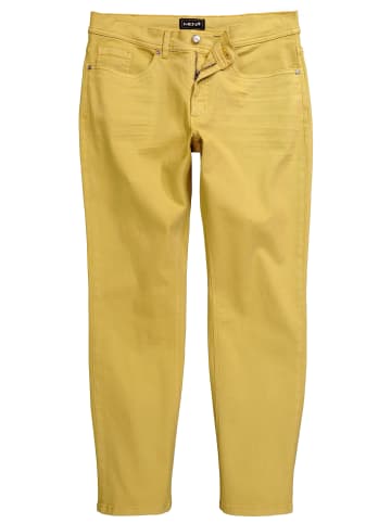Men Plus Jeanshose in goldgelb
