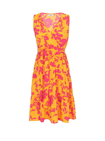 aleida Women Dress in Yellow Multicolor