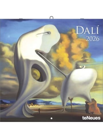 TeNeues Calendars & Stationery Kalender - teNeues - Dalí 2026 - Kunst-Wandkalender 30x30 cm (30x60 cm g