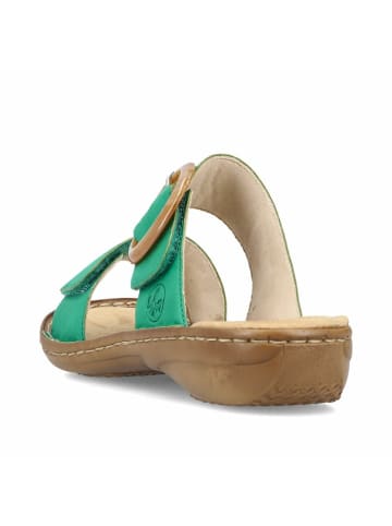 rieker Pantoletten für Damen in grün