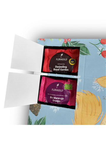 Mr. & Mrs. Panda Adventskalender Eichhörnchen Gesellschaftsspiel... in Eisblau