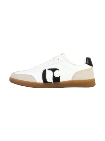 Le Temps des Cerises Niedriger Schnürsenkel Sneaker Palma Weiß