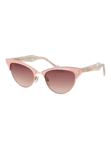 Hally & Son Frauen Sonnenbrille Vollrandige Brille Gold