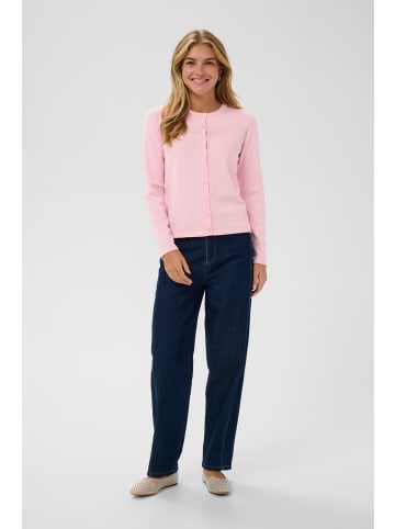 SAINT TROPEZ Strickjacke A8661, Classic fit in Pink-a-boo