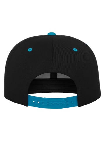 Flexfit Flexfit Unisex Classic Snapback 2-Tone in blk/teal