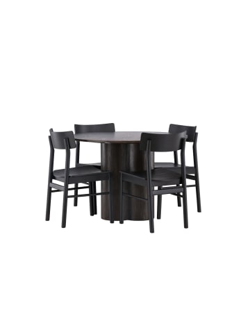 ebuy24 Schwarz 110 x 110 cm