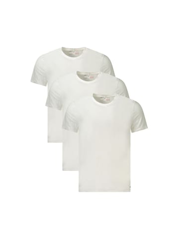 Calvin Klein Weißes Baumwoll-T-Shirt