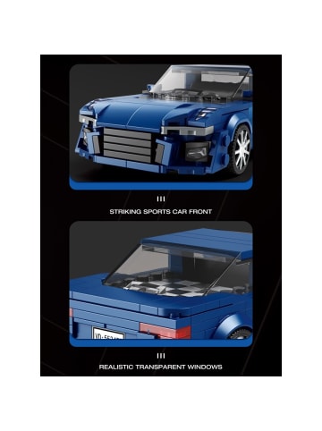 Reobrix 822 Limousine 1:24 Klemmbaustein Auto 330 Teile