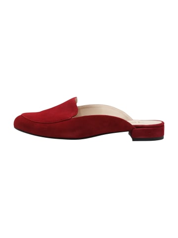 IZIA Leder Slipper in Rot