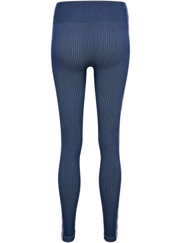 Hummel Hummel Leggings Hmlmt Yoga Damen Atmungsaktiv Feuchtigkeitsabsorbierenden Nahtlosen in INSIGNIA BLUE