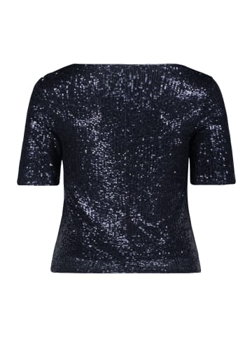 Vera Mont Pailletten-Top mit Glanzeffekt in Night Sky