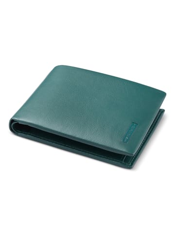 Roncato Detroit Geldbörse RFID Schutz Leder 12 cm in verde foresta