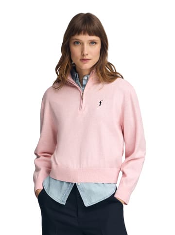 Polo Club Pullover in Rosa zwingen