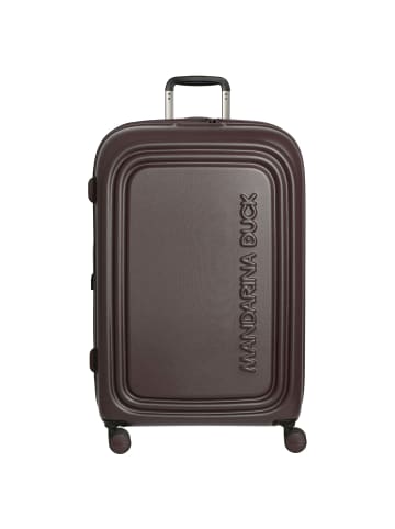 Mandarina Duck Logoduck+ - 4-Rollen-Trolley 74 cm L erw. (deep blue) in choco ice
