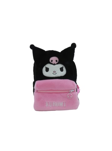 Hello Kitty Plüschrucksack Kinder Rucksack kuschelig mit Reißverschluss