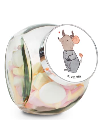 Mr. & Mrs. Panda Bonboniere Stier Astrologie ohne Spruch in Weiß