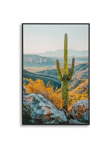 Mauro Ferretti Druck auf lackierter Leinwand mit Rahmen 60x4x90 cm