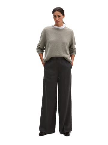 Marc O'Polo Hose Model Margo wide in Dark Grey